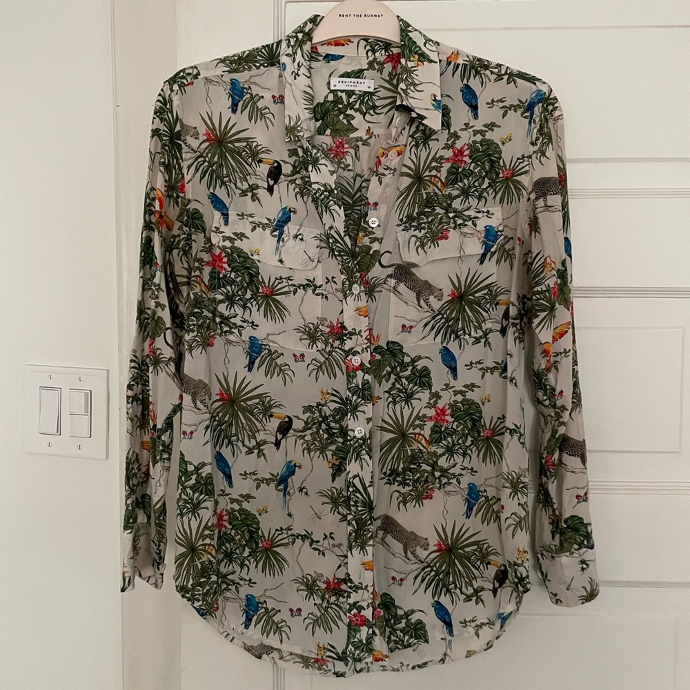 EQUIPMENT Tropical Silk Shirt